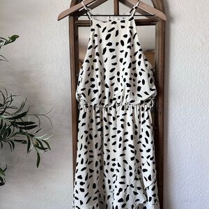 She + Sky NWT Black and White Patterned Dress